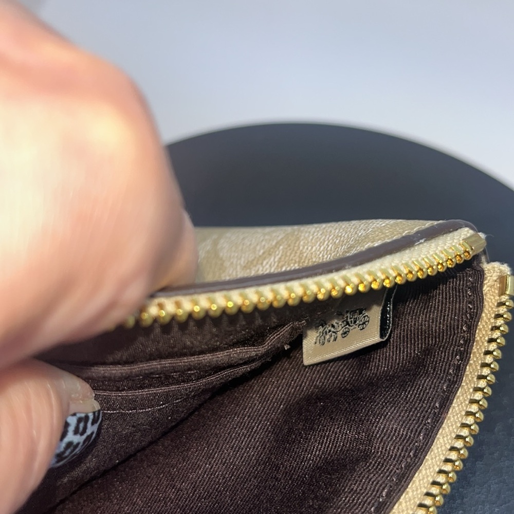 Authentic Coach Wristlet - Picture 7 of 8
